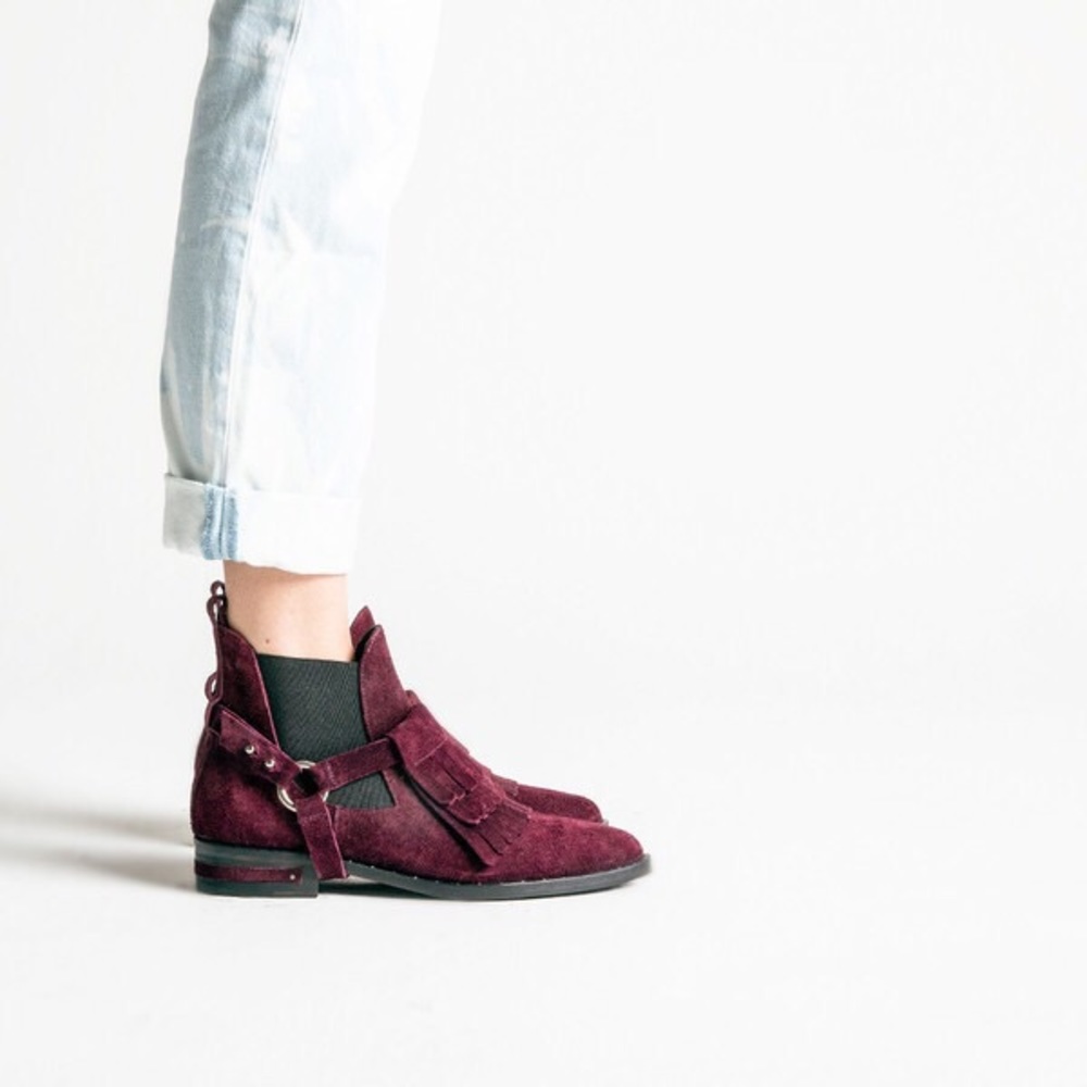 Freda Salvador Chelsea Boot Burgundy